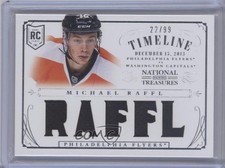 2013 Panini National Treasures Rookie Timeline 22/99 Michael Raffl #RT-MRA 0b0