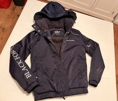 Blackforest Reitmantel Mädchen Winter Größe 152 TOP! Wie Neu mit Kapuze