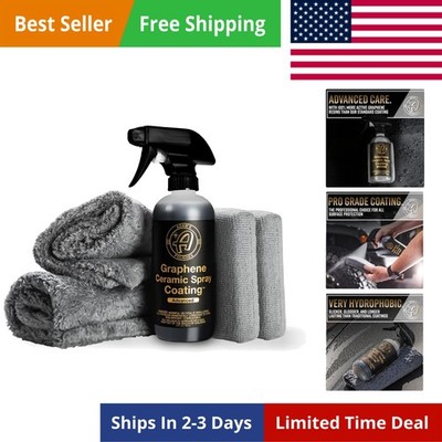 Adam's Advanced Graphene Ceramic Spray Coating Kit - 18+  Sprayable Graphene ...