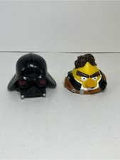 Angry Birds Star Wars 2012 Power Battlers Pull Back Han Solo Darth Vader Toy Car