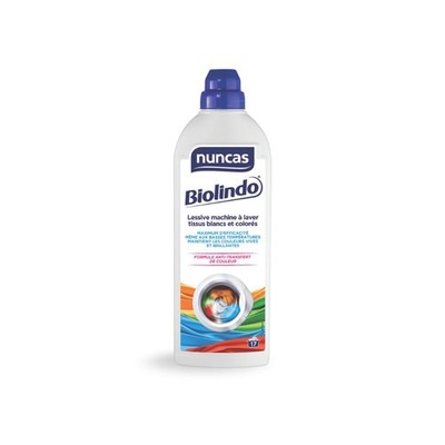 Biolindo - Waschmittel für weiße und bunte Stoffe - 1000ml