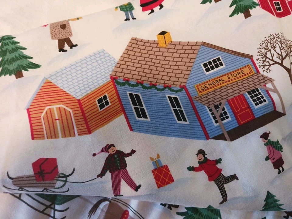 Clothworks Fabric "Christmas Village" Christine Graf Fabric 2 YDS X 44” W - Image 3 of 4