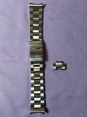 Genuine Marathon Tsar Gsar Bracelet Lug Width 20mm No Spring Bars Watch Parts SS
