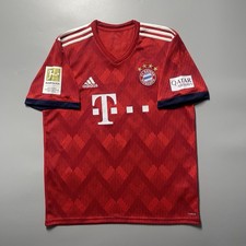 BAYERN ADIDAS 2018/2019 FOOTBALL SOCCER HOME JERSEY SIZE “L” CF5433