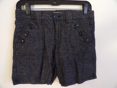 Bebop Casual Shorts Charcoal  Size 3