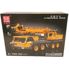 Mould King 17058 Crane Truck Construction Model Building Block Toy Play Mechanic