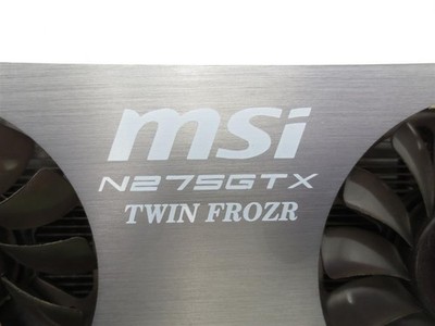 MSI N275GTX Twin Frozr OC 896MB GDDR3 Graphics Card | eBay