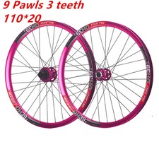 MTB 9 Pawls Cerchio Largo Ruota Lset 110x20mm 26 27,5 29er 148 142 135mm Ruote Bici