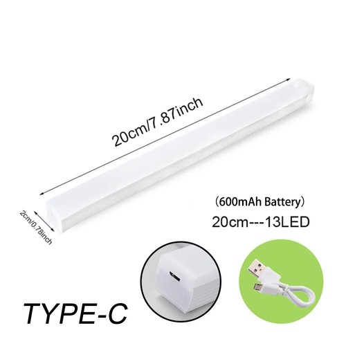 Motion Sensor LED Lights Wireless Lamp For Wardrobe Kitchen Type C Rechargeable - Picture 14 of 19