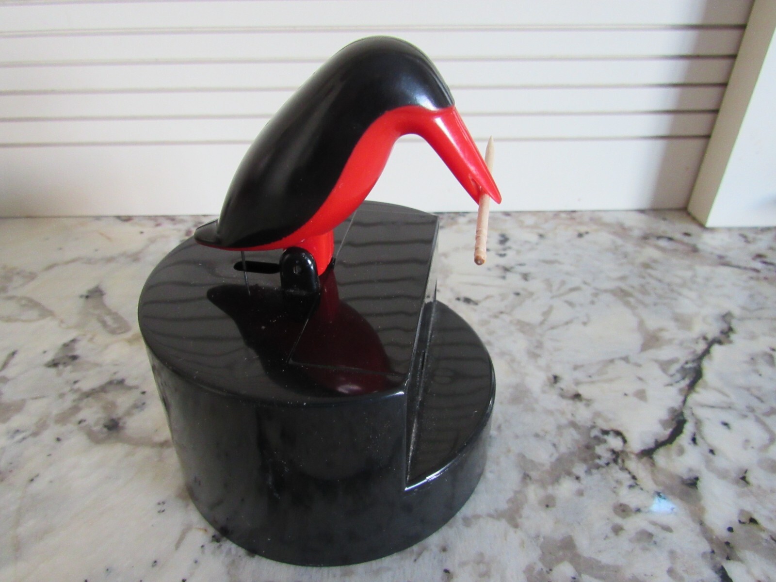 Vintage Penquin Bird Toothpick Holder Dispenser Novelty eBay