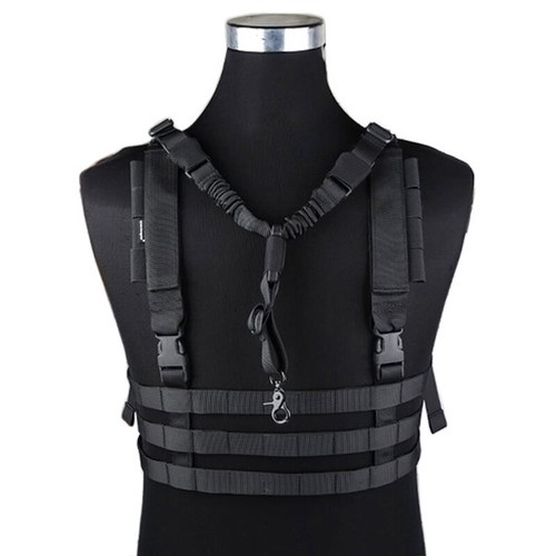 Emersongear MOLLE Low Profile Chest Rig ROC For Plate Carrier Tactical Vest - Picture 5 of 23