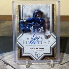NICK PRATTO 2023 TOPPS FIVE STAR #FSA-NPR ROOKIE AUTO ROYALS RC