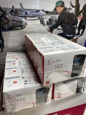 Lot de 5 S by SFR 102 Handy Old Stock Rare Sammler Handy Cell