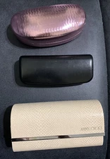 hard shell glasses case, Total Of 3 Cases