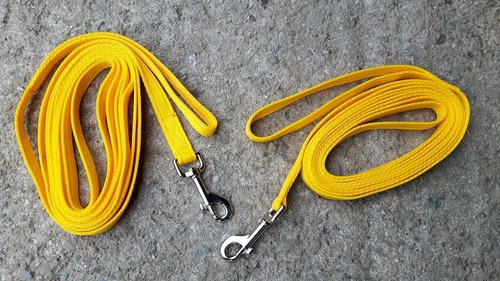 COPPIA di LONG LINE 18 piedi. 2 X REDINI LUNGHE 5,48m Colori. Ausilio per addestramento web larghezza 19 mm - Foto 8 di 61