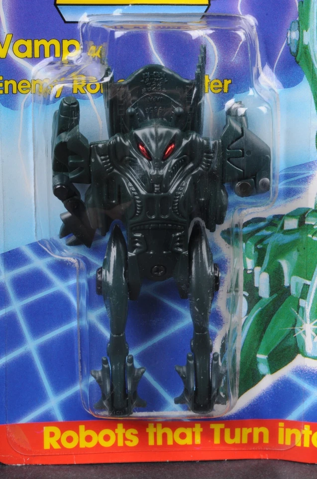 1985 Tonka Go Bots GoBots Vamp 46 Enemy Robot Monster MOC CLEAR BUBBLE - Image 2 of 4