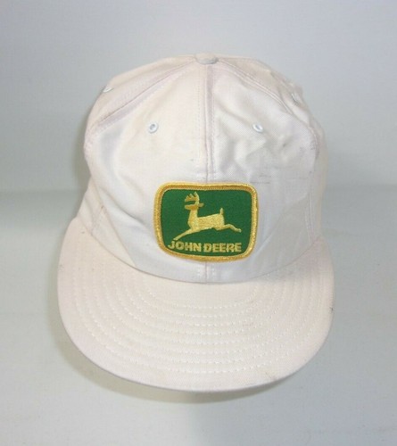 Rare Vtg John Deere Trucker snapback Hat patch Louisville Made in U.S.A. Cap - Picture 3 of 10