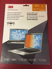 Gold Privacy Filter for 12.5" Widescreen Laptop GF125E9B  1 New Open Box.
