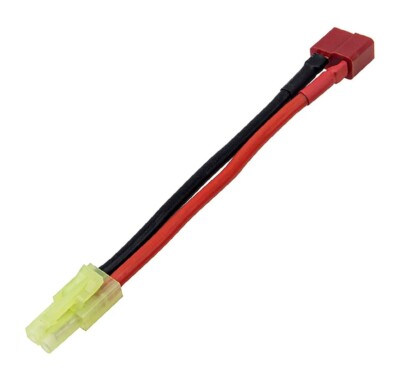   Mini Tamiya Stecker auf T-Plug Buchse Adapterkabel Adapter Ladeadapter Akku  