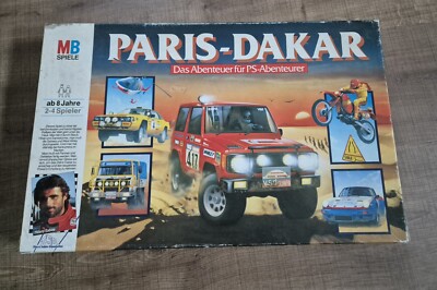 Paris - Dakar von MB - Brettspiel 