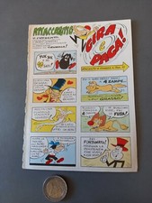 ADESIVO ORIGINALE ANNI 70 INSERTO GADGET FUMETTO TIRAMOLLA TIPO 29 CATTIVIK 