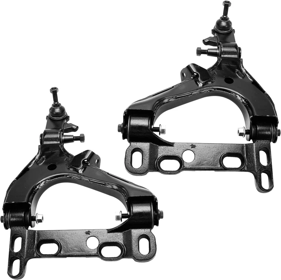 4pc Front Lower Control Arm Ball Joint Outer Tie Rods for 2004-2007 GMC Envoy - Image 3 of 4