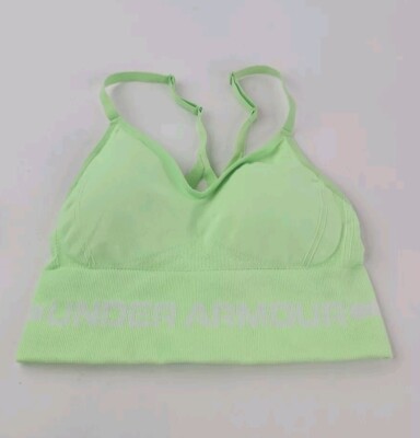 Under Armour Wireless Padded Green Sport Bra Size