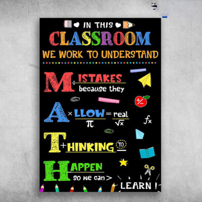 Classroom Rules - In This Classroom, We Work To Understand, Mistakes Because ...