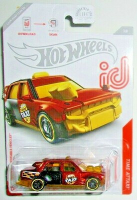 Hot Wheels ID 2020 Chase Time Attaxi 3/8 Arancione Cromato