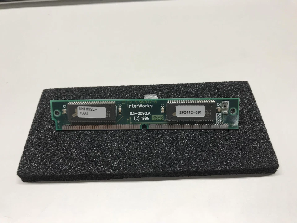 Hp Memory 4MB Dram S Early Models line Printronix P5000 Serie DIMM 202412-001 - Image 3 of 3