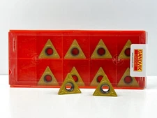 Sandvik TCMT 432-MR TCMT220408-MR | New Carbide Inserts | Grade 2035 | 10pcs