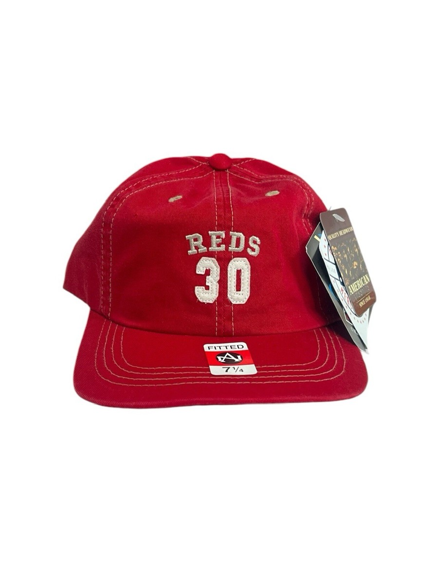 vintage cincinnati reds ken griffey jr hat size 7 1/4 deadstock