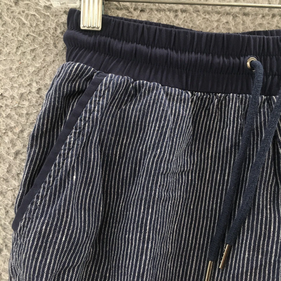 Pantalones capri Athleta para mujer 2P (27x25 real) multicolor a rayas tiro bajo informales Foto 4 de 4