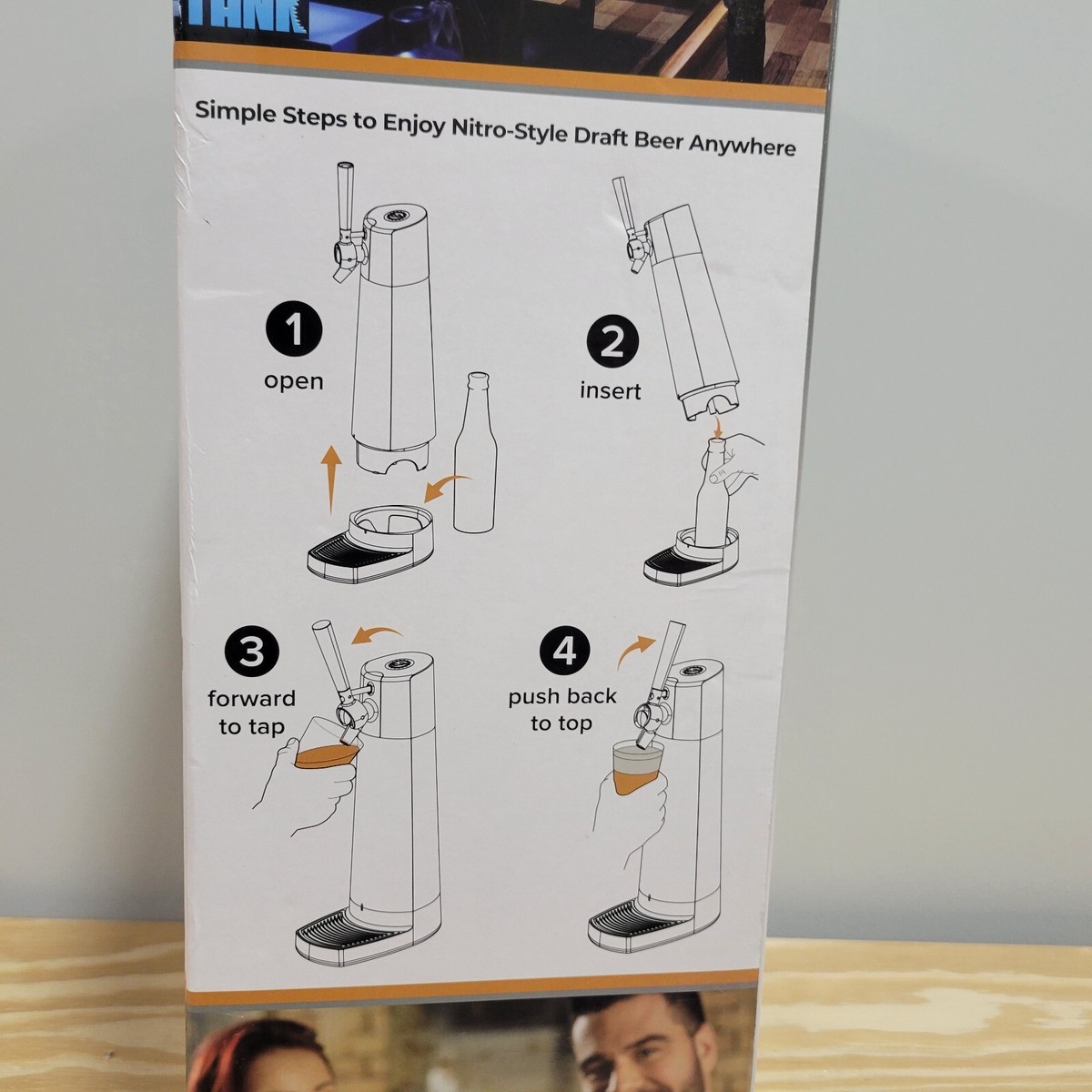Dispensador de cerveja Fizzics Draftpour | MercadoLivre