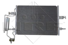 NRF 35599 condenser, air conditioning for Opel, Vauxhall