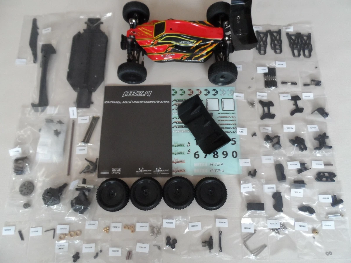 Choice Of New Spare Parts For Absima AB2.4 or AB3.4 Hotshot Buggy 1 10 RC Car