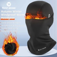 WEST BIKING Winter Sports Cap Fleece Motorcycle Balaclava Neck Warmer Headgear