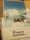 French Travel Poster ORIGINAL Ski France SNCF Railway 1950s Railroad 24"×38"Rare — photo 5