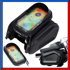 Portacellulare Borsa Borsello da Telaio per Bici Porta Cellulare Smartphone