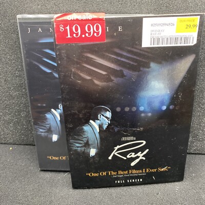 Ray [Full Screen Edition] Jamie Fox 2005 DVD  Factory Sealed.