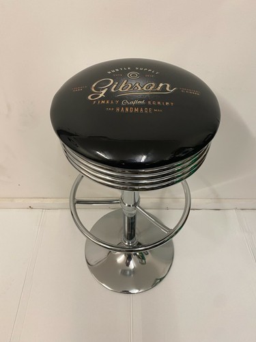 GIBSON GUITAR PREMIUM BAR STOOL ADJUST HEIGHT - Picture 3 of 11