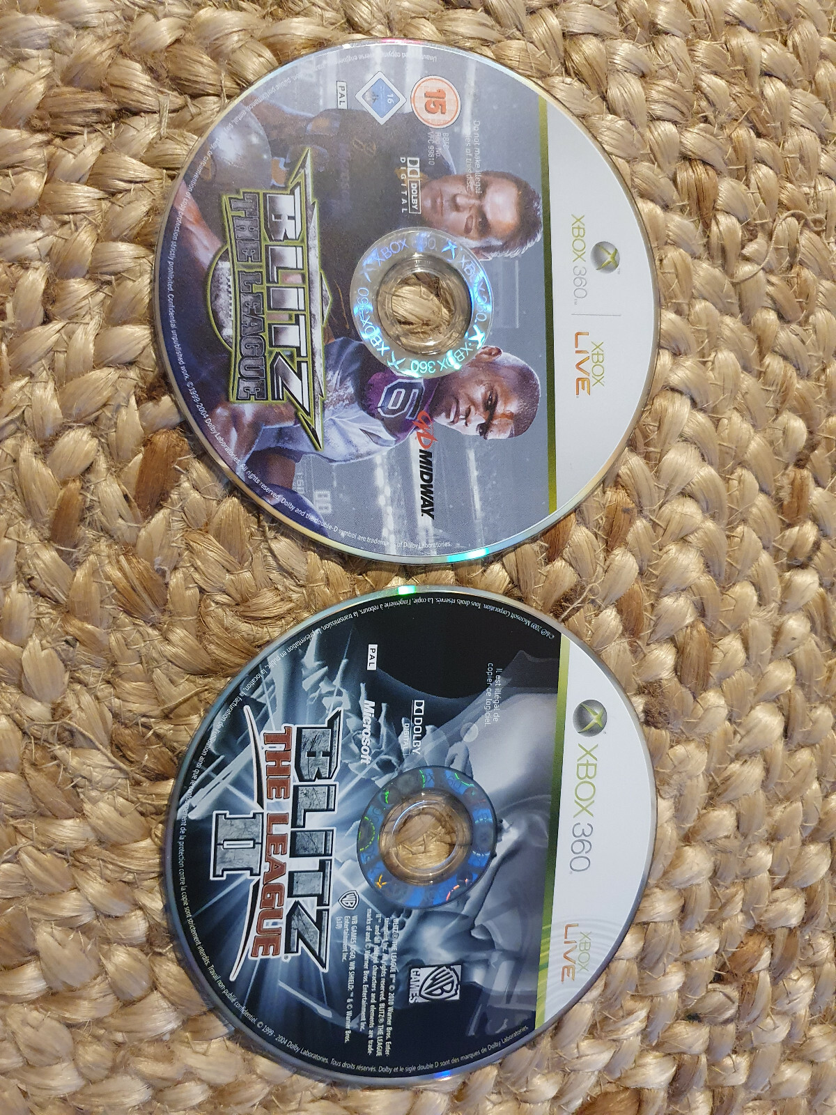 Pack de 2 jeux Blitz The League + Blitz The League II (Jeux Xbox 360)