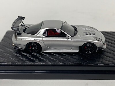 1/64 YM Model Mazda RX-7 in Silver Limited to 499 Pieces 64