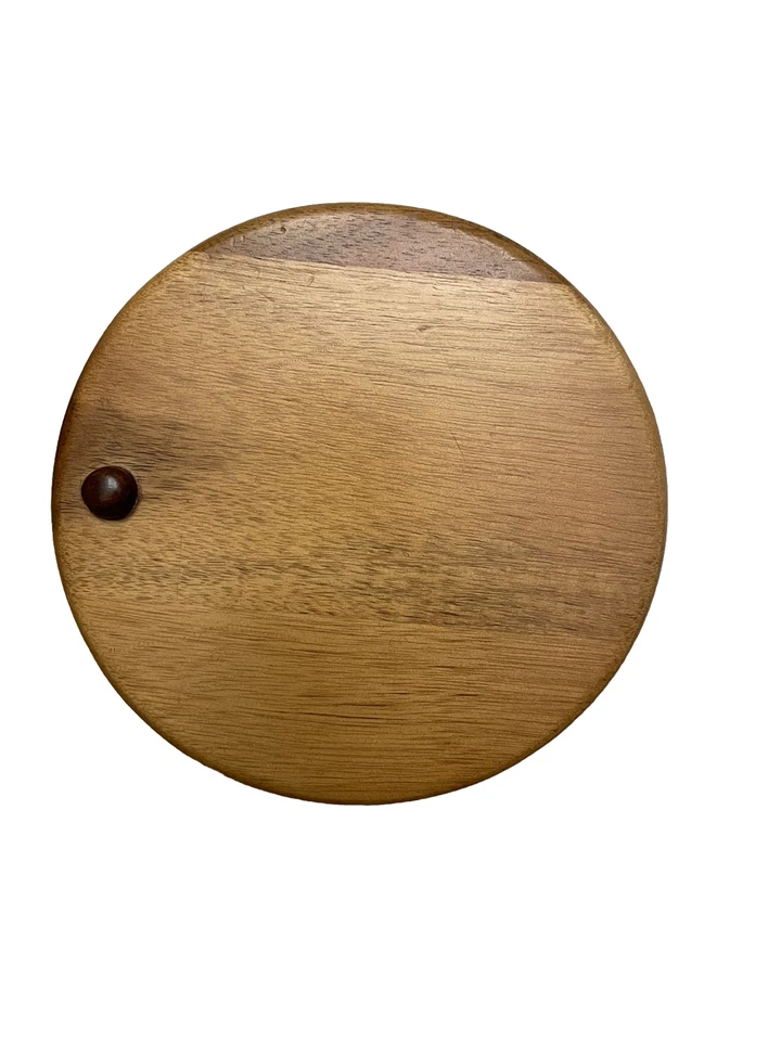 Paula Deen胡桃木两室签名/装饰手工碗 — 第 2/4 张图片