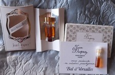 JEAN DESPREZ  2 ANCIENS  ECHANTILLONS  POUR  BAL A VERSAILLES