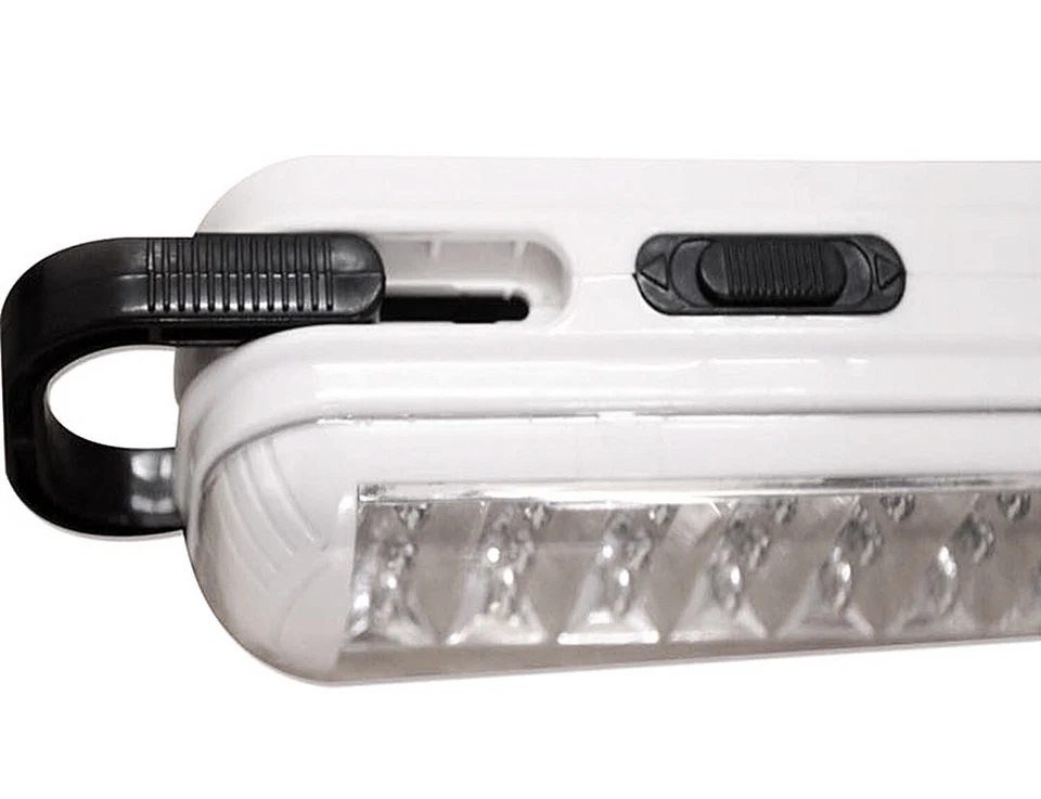 Luce Di Emergenza Torcia Portatile Lampada Ricaricabile Bianca 21 Led Con Cavo - Immagine 3 di 4