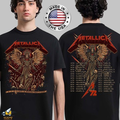 NEW! Metallica M72 Tampa 2025 Shirt Pop-Up at Raymond James Stadium June 6 & 8