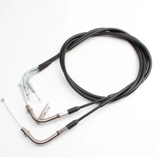 A pair X Throttle Cable "Push+Pull"  For KAWASAKI VN1500 CLASSIC 2005/06/07/08