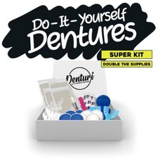 The Super DIY Denture Kit Double the Supplies 