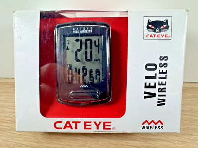Cat Eye Velo Wireless Fahrradcomputer 8 Funktionen CC-VT230W - BRANDNEU